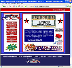 dixie grill restaurant honolulu hawaii website development