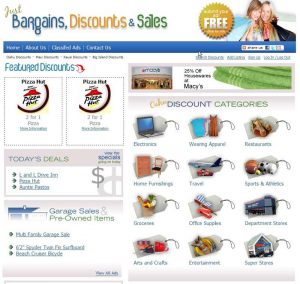 Just Bargains Discounts and Sales